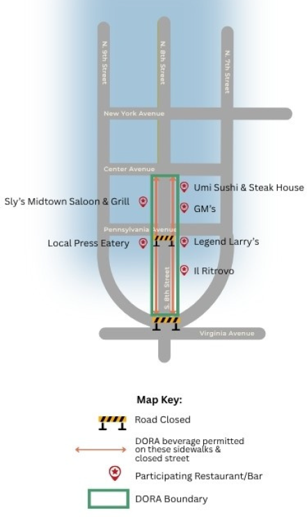DORA Boundary Map